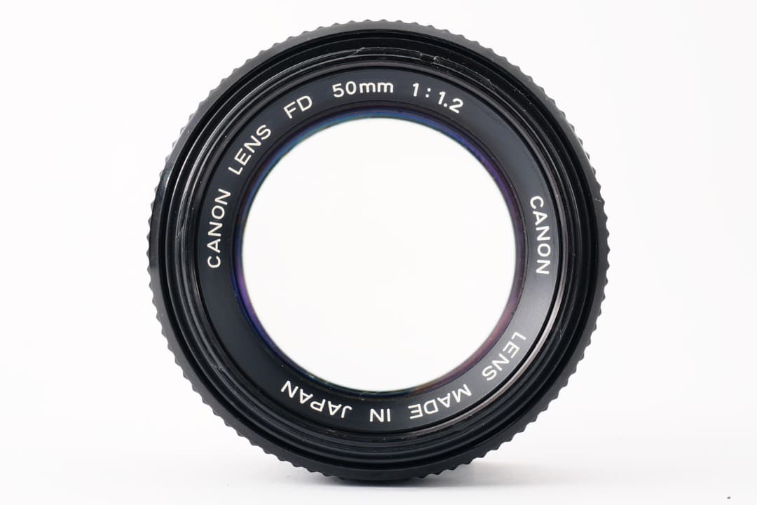 【極美品】 Canon New FD 50mm F1.2 382 キャノン