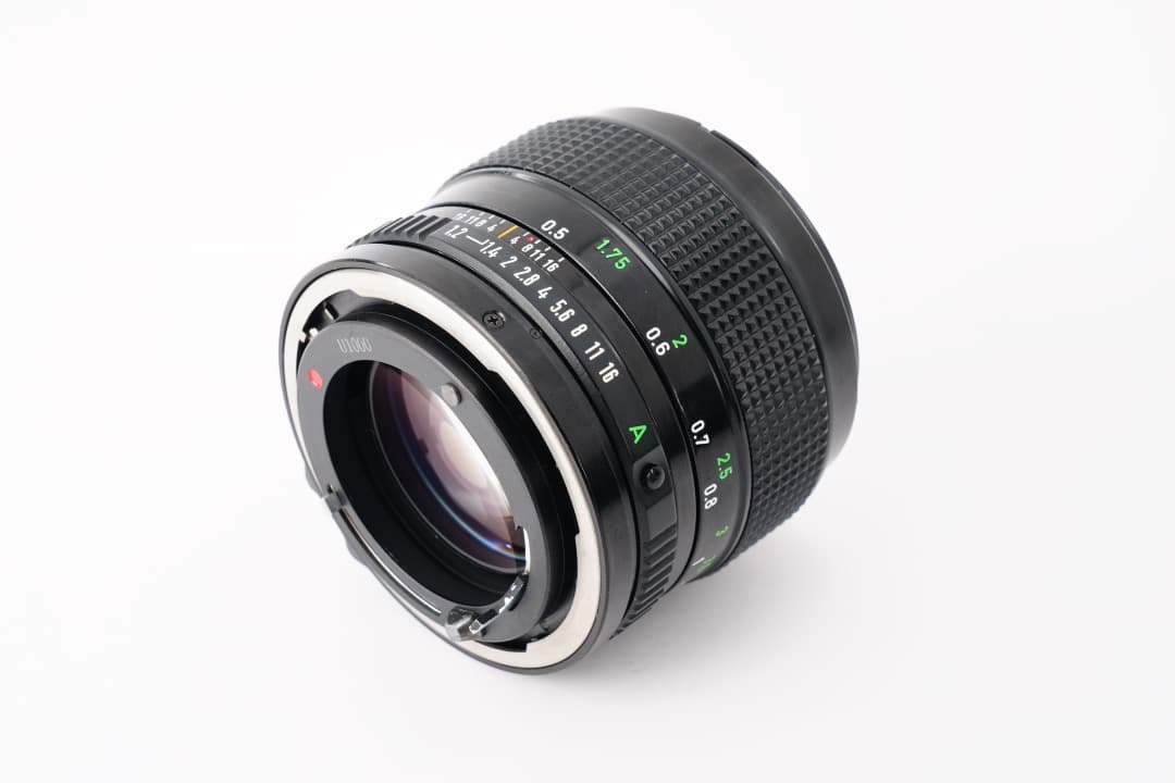 【極美品】 Canon New FD 50mm F1.2 382 キャノン