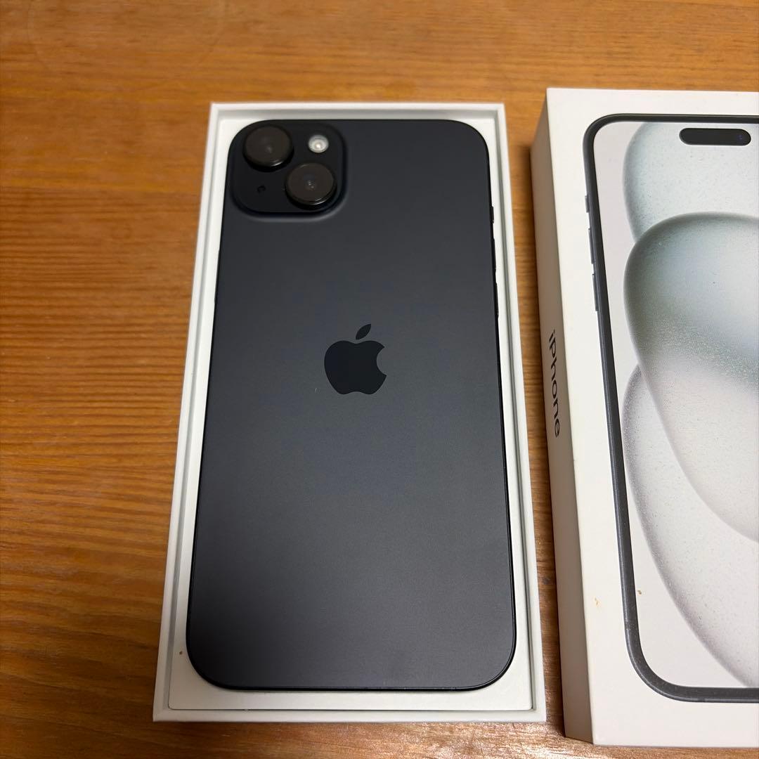 iPhone15plus 256GB ブラック 黒