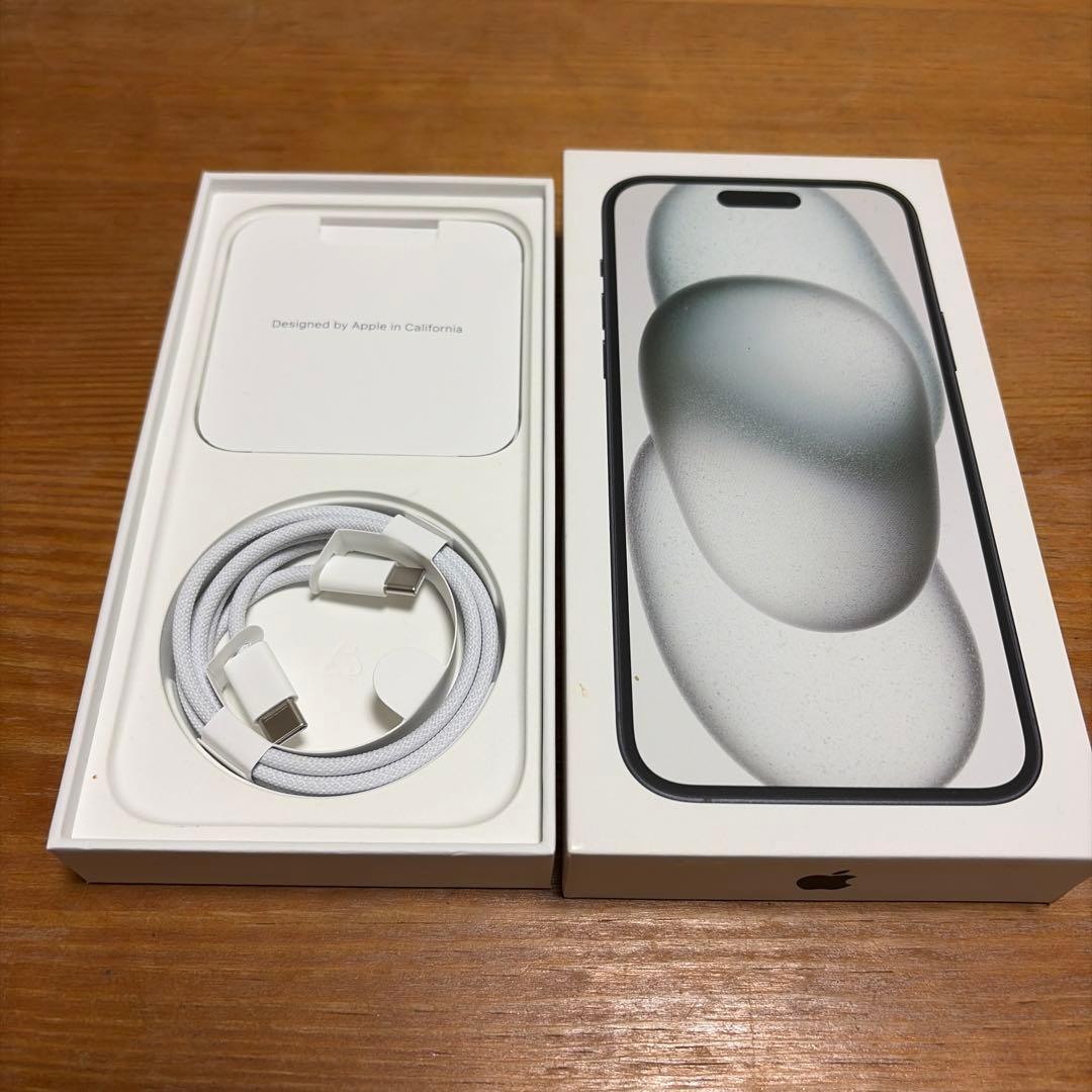 iPhone15plus 256GB ブラック 黒