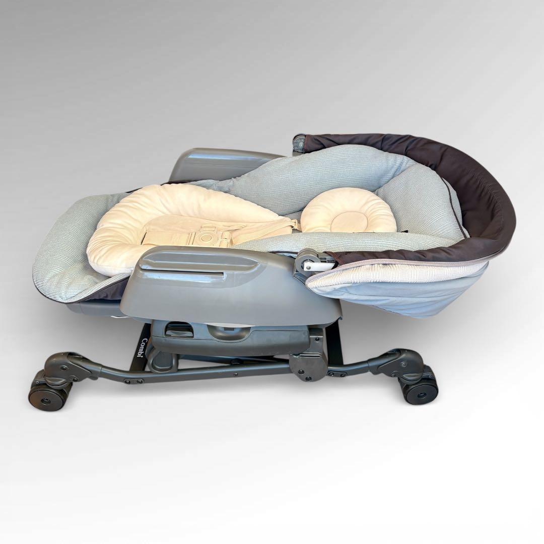 【プリン】Combi 電動ハイローチェア ネムリラ オートスウィング