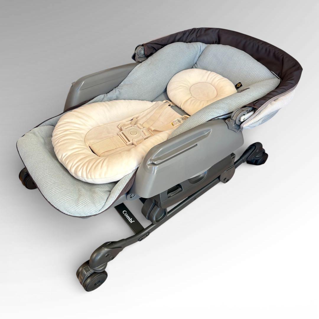 【プリン】Combi 電動ハイローチェア ネムリラ オートスウィング