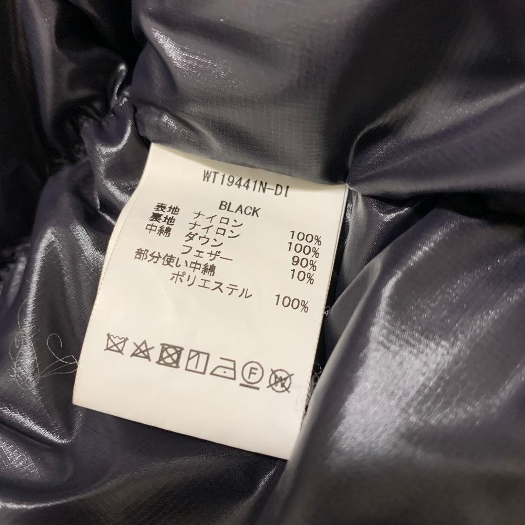 【ワイルドシングス】メンズ　モンスターパーカー　ダウンジャケット　黒　Ｌ