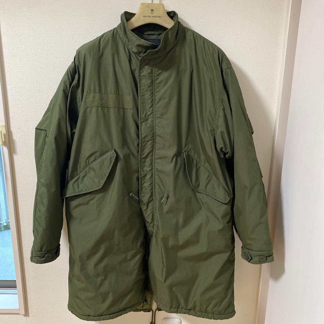 ★人気★BEAMS M65フィッシュテールパーカーカーキ　S