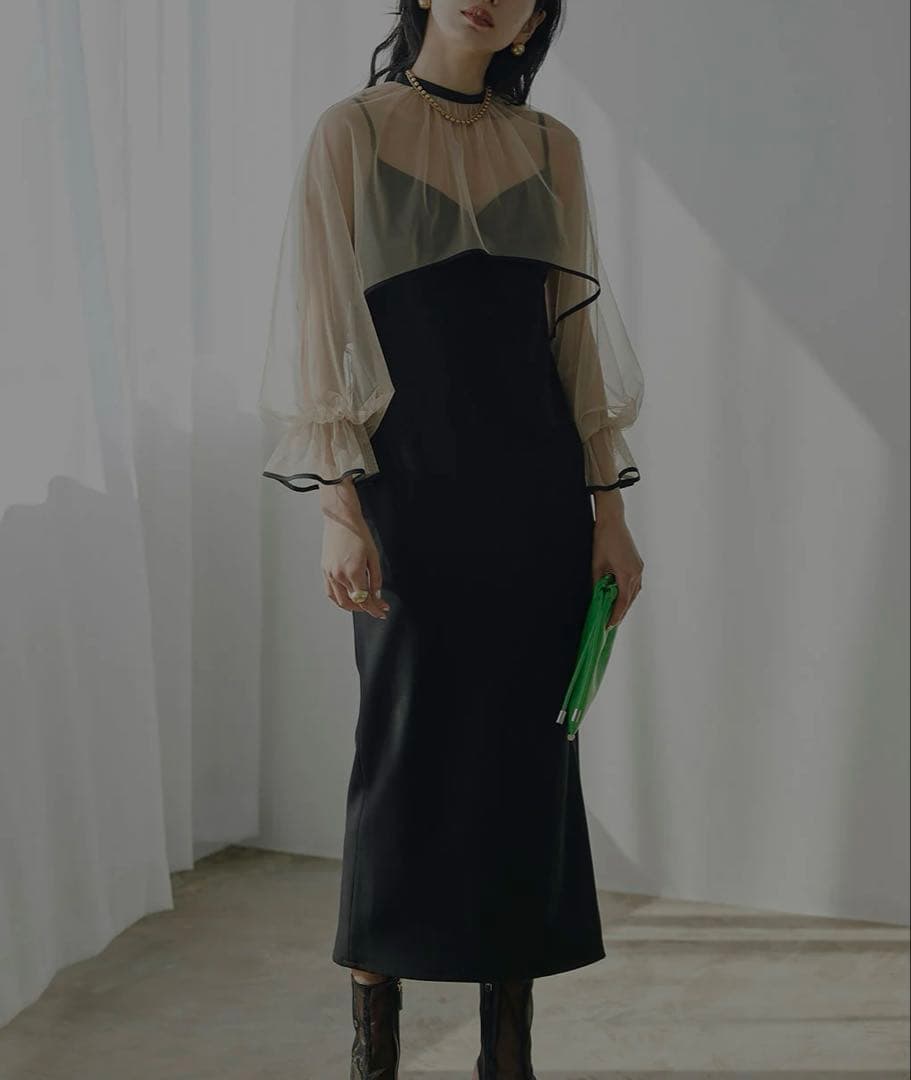 スーツ・フォーマル・ドレス Ameri MANY WAY AIRY VEIL DRESS