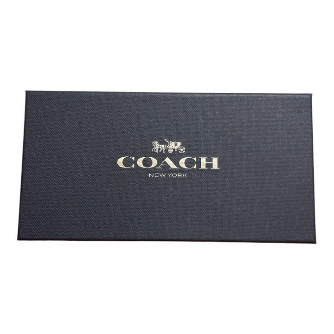 【新品未使用品】COACH 長財布 シグネチャー柄 ベージュ