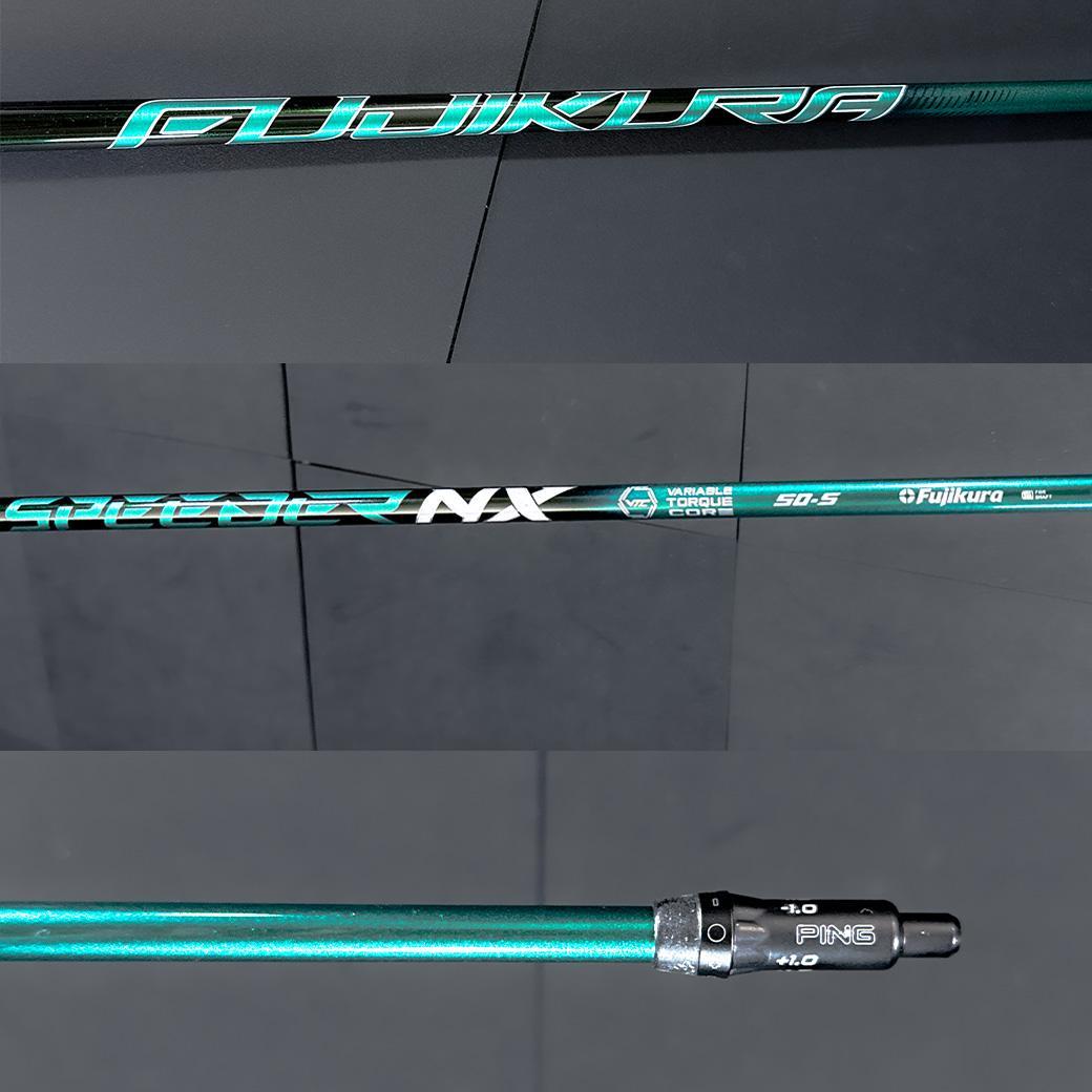 スピーダーNX グリーン50S フジクラ 1w 44.25㌅ PING変更可