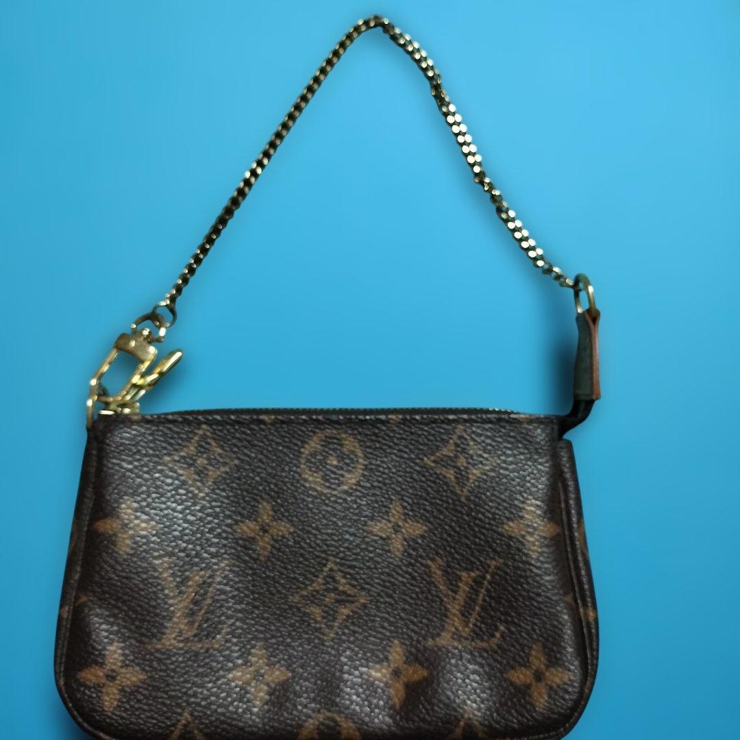 ルイヴィトン モノグラム ミニ ポシェット アクセサリーポーチ