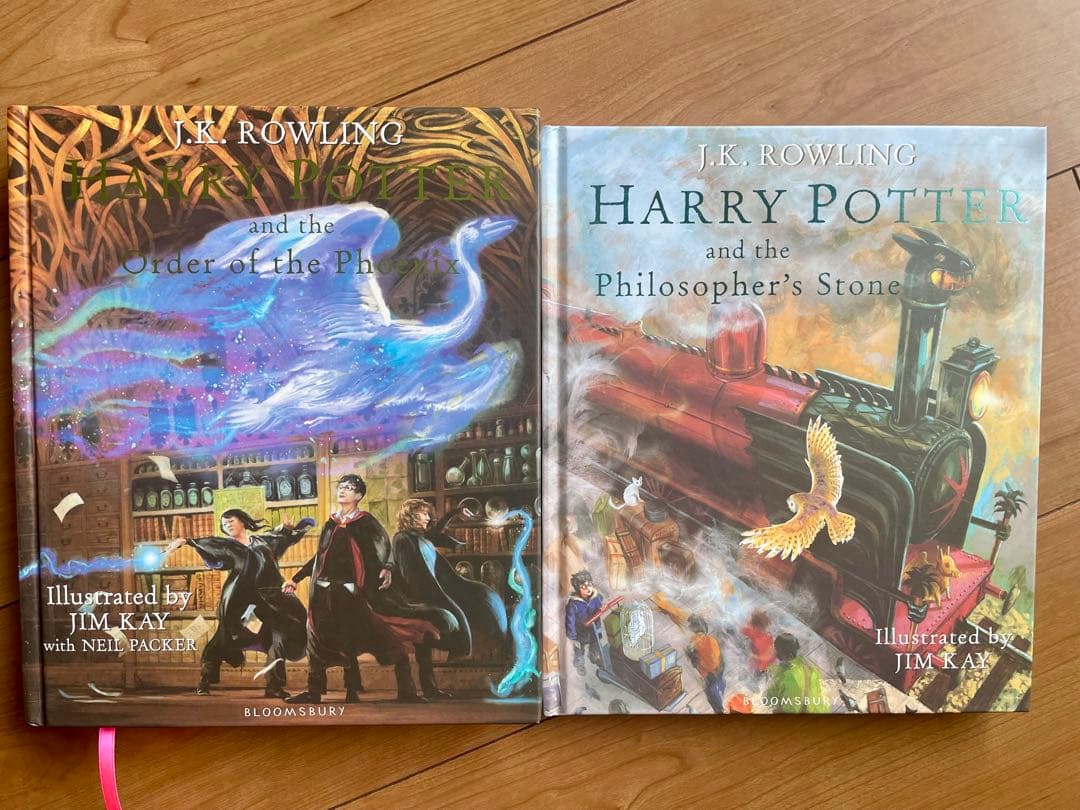 Harry Potter イラスト記念版 5冊セットハードカバー ハリーポッター
