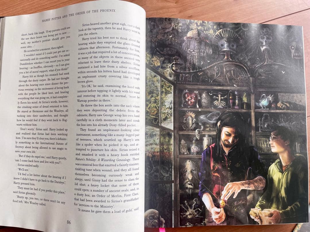 Harry Potter イラスト記念版 5冊セットハードカバー ハリーポッター