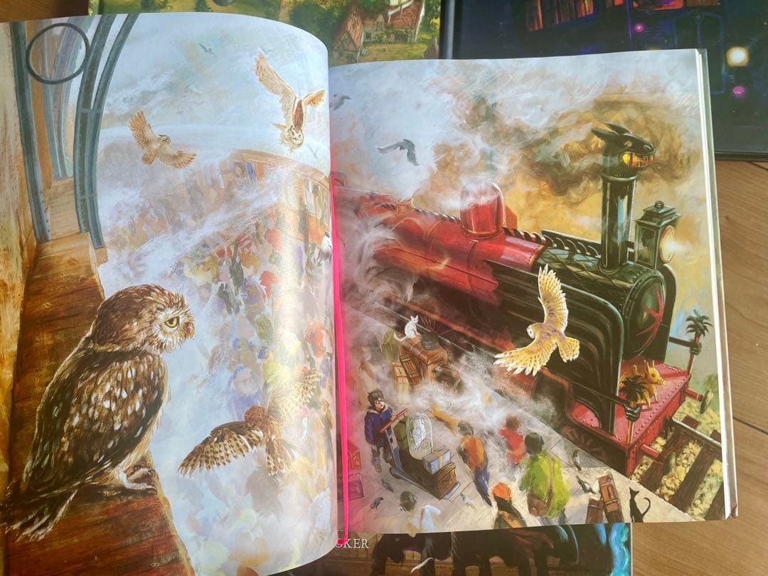 Harry Potter イラスト記念版 5冊セットハードカバー ハリーポッター