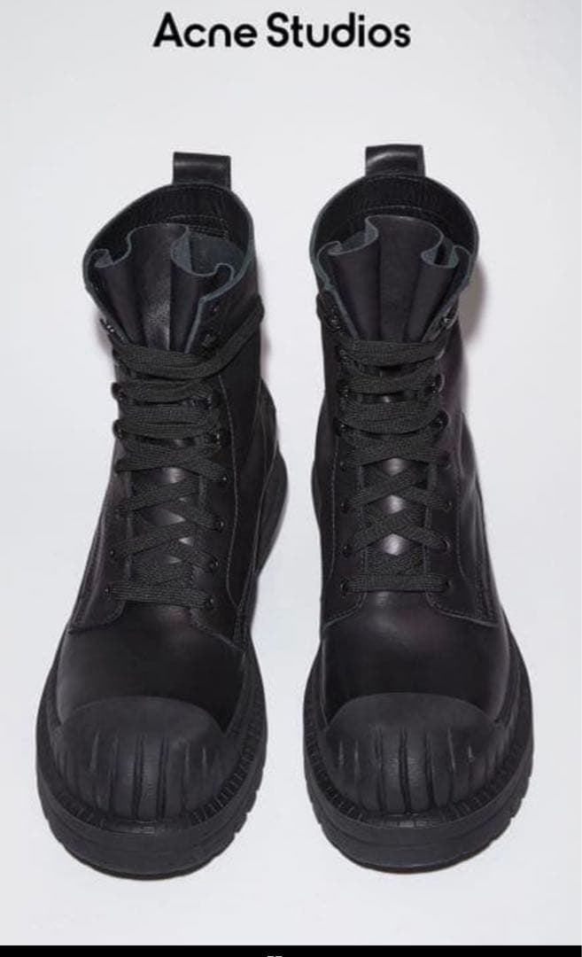 [最終価格]Acne Studios ラグソールアンクルブーツ 美品