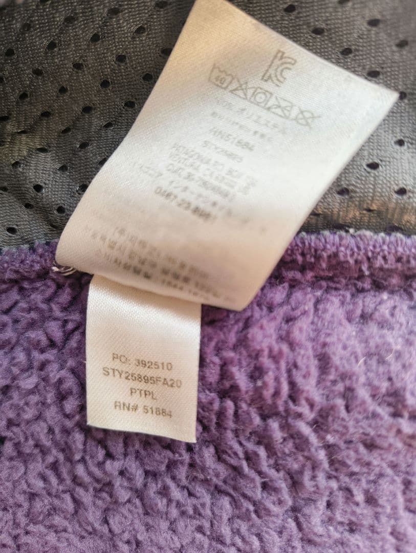 美品！ パタゴニア ロスガトスクルー　パープル　XS
