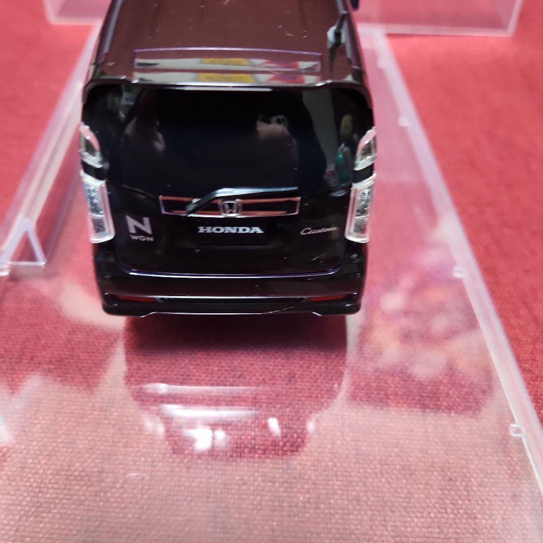 非売品ホンダ N-WGNカスタム カラーサンプル ミニカー パープル美品1/24