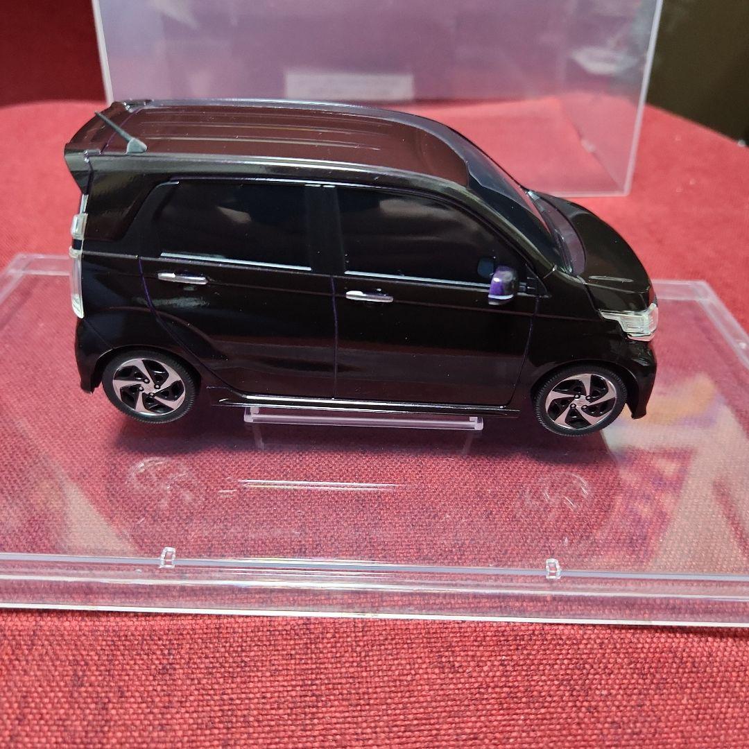 非売品ホンダ N-WGNカスタム カラーサンプル ミニカー パープル美品1/24