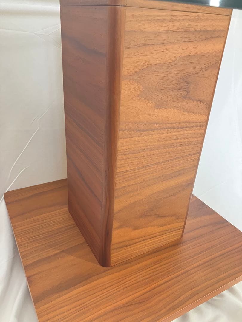 【美品】アルモニア　ガラスサイドテーブル