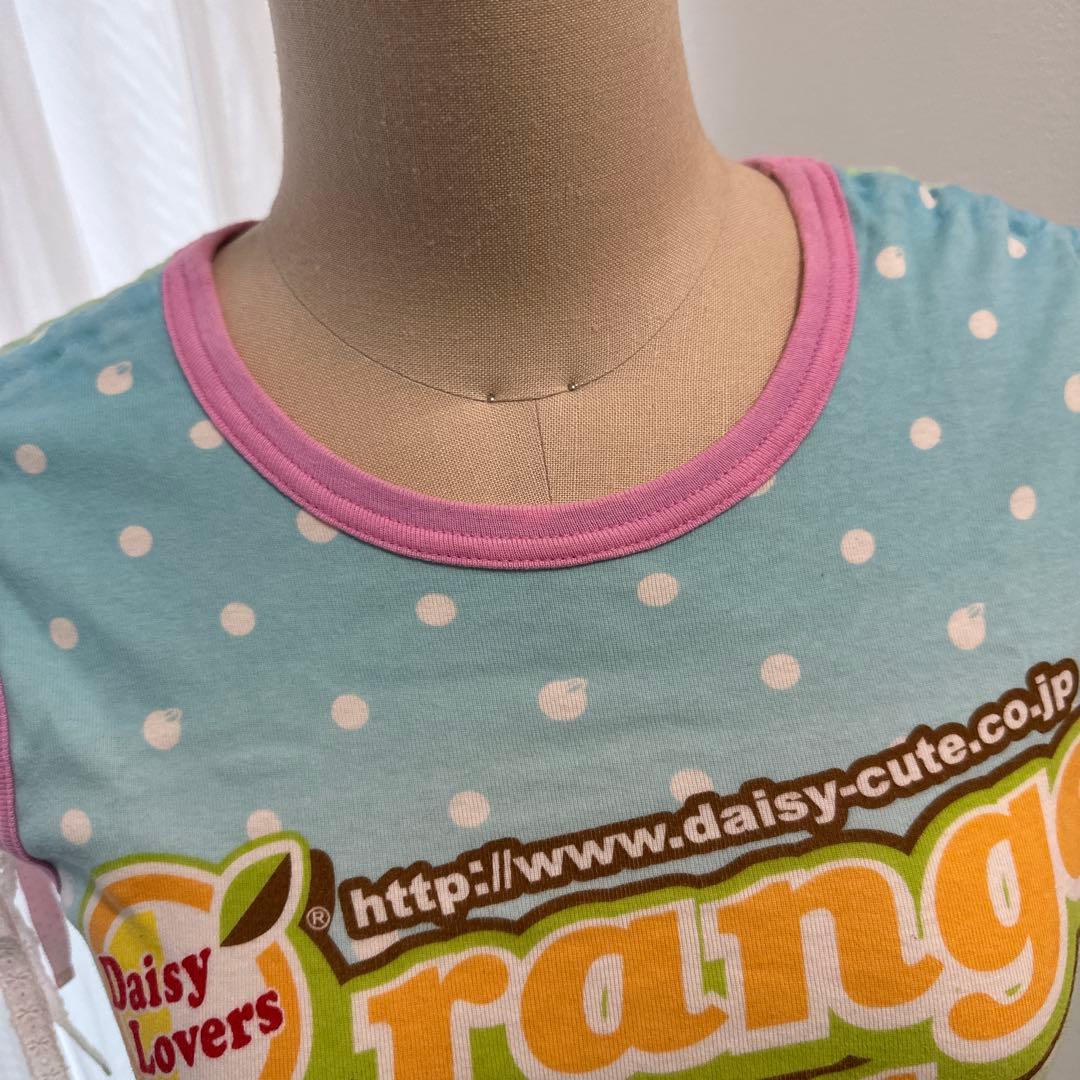 DAISY LOVERS　タンクトップ ノースリーブ　平成女児服 平成レトロ