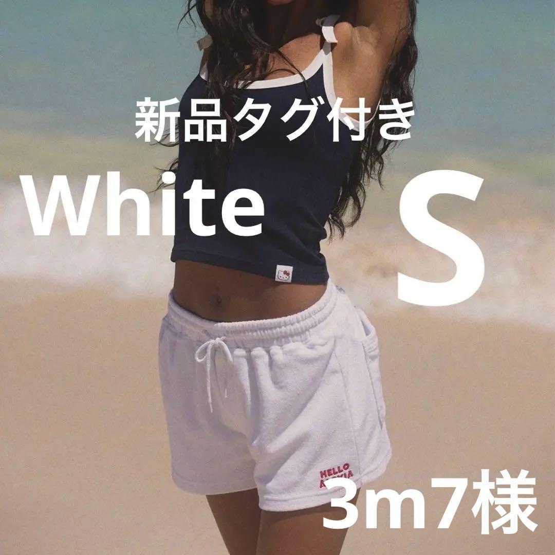 専用✨アリシアスタン　サンリオ　ハローキティ　ショートパンツ　ホワイト　ピンクS