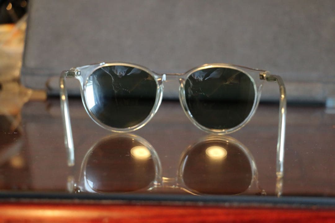 Ray-Ban 90s サングラス クリア USA製 BL砂打ち