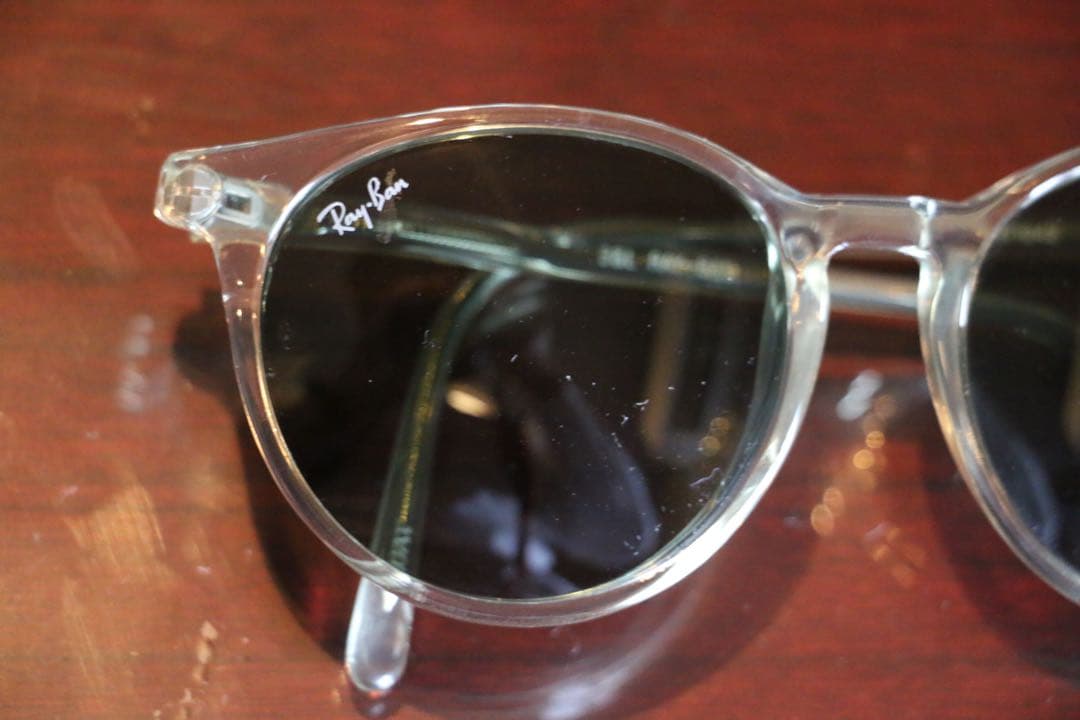 Ray-Ban 90s サングラス クリア USA製 BL砂打ち
