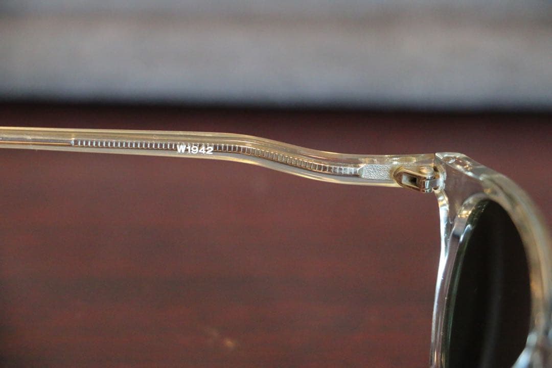 Ray-Ban 90s サングラス クリア USA製 BL砂打ち