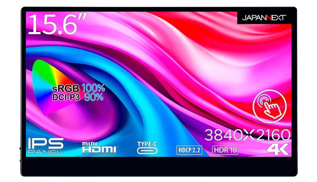 JAPANNEXT 15.6 モニター JN-MD-IPS1563UHDR-T