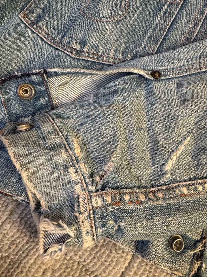 60s Montgomery Word 101 デニムジャケット 2ndタイプ