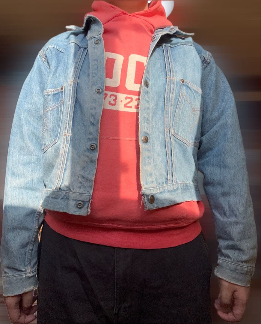 60s Montgomery Word 101 デニムジャケット 2ndタイプ