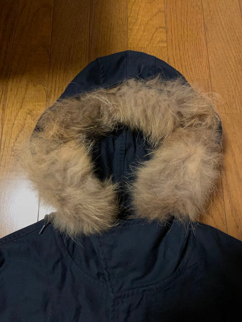 フレッドペリー モッズコート リアルファー