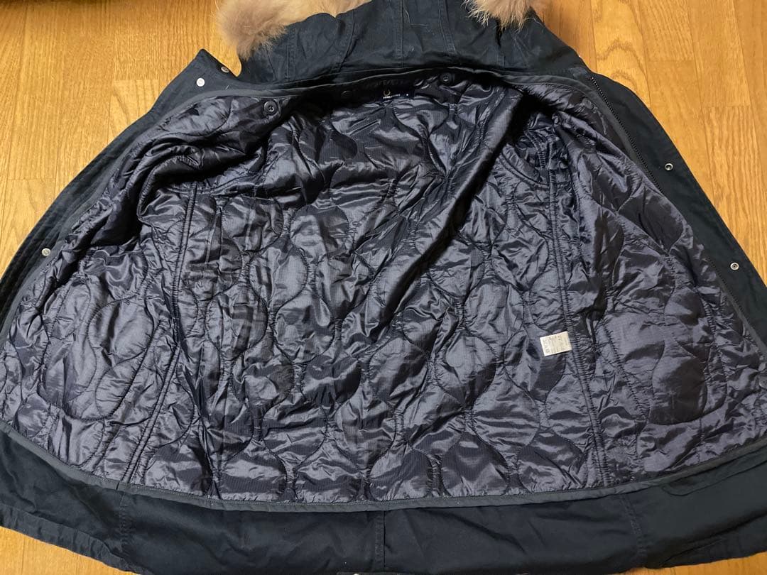 フレッドペリー モッズコート リアルファー