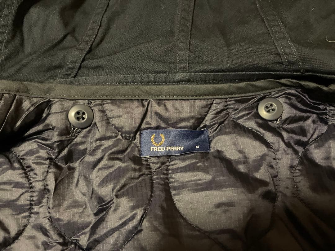 フレッドペリー モッズコート リアルファー
