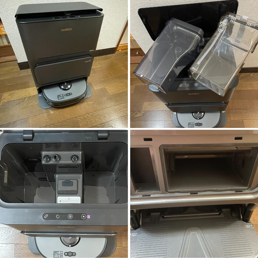 EUREKA J12Ultra ロボット掃除機 モップも自動洗浄＆自動乾燥
