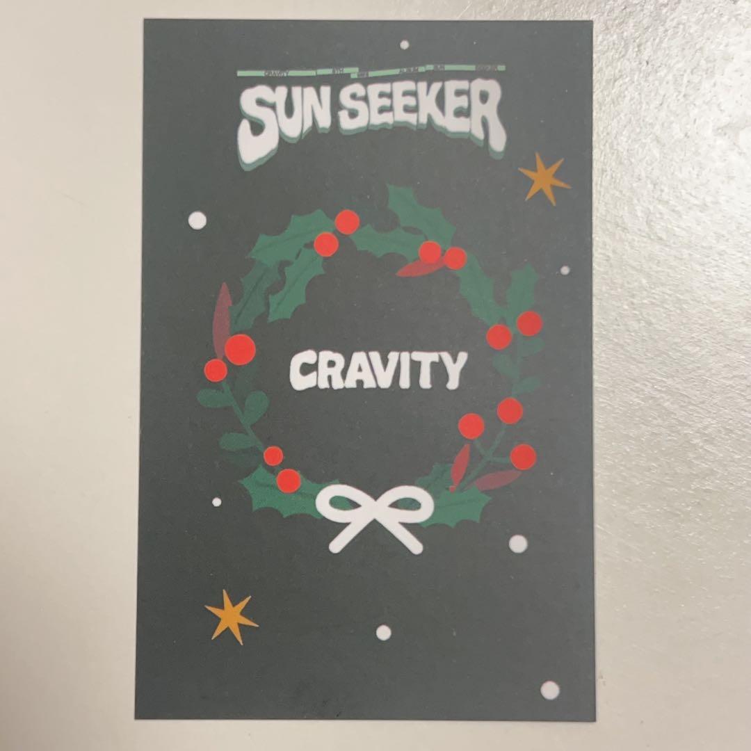 CRAVITY ジョンモ メッセージカード クリスマス ペンサ サイン会