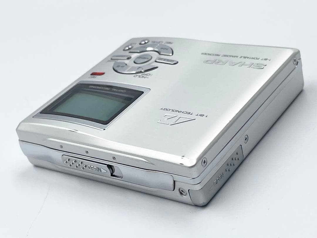 録音再生◯ 外観美品　SHARP MD-DR7 Auvi MDレコーダー