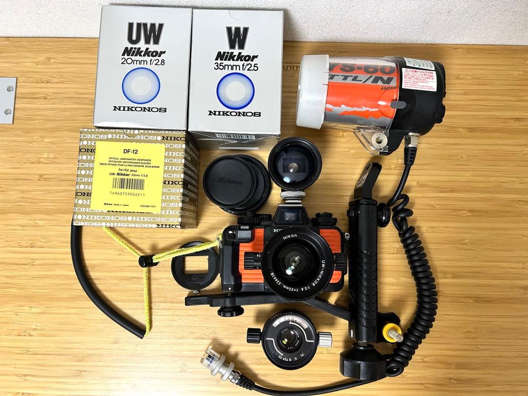 ニコノスV 水中カメラ　ストロボ　レンズセット
