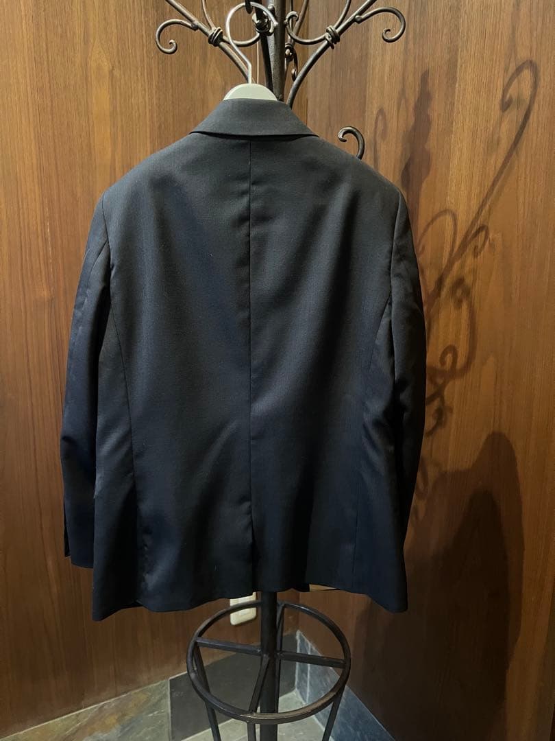 ポールスミス紺色スーツ、白シャツ3点セット130