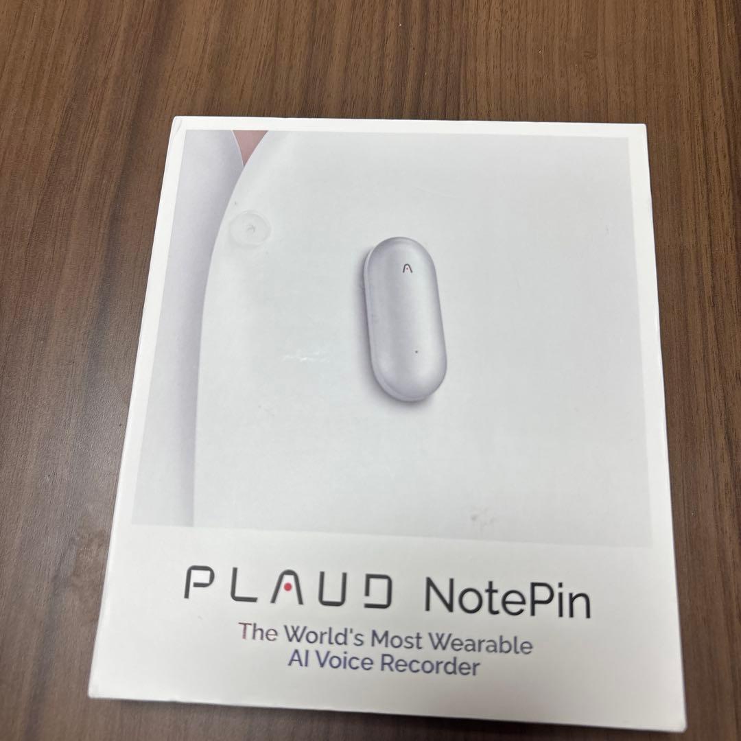 Plaud NotePin AI ボイスレコーダー シルバー