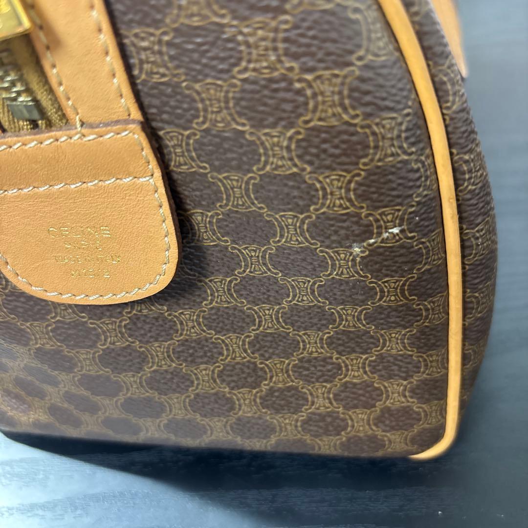 美品 CELINE セリーヌ パリス ビジネスバッグ レザー ブラウンイタリア製