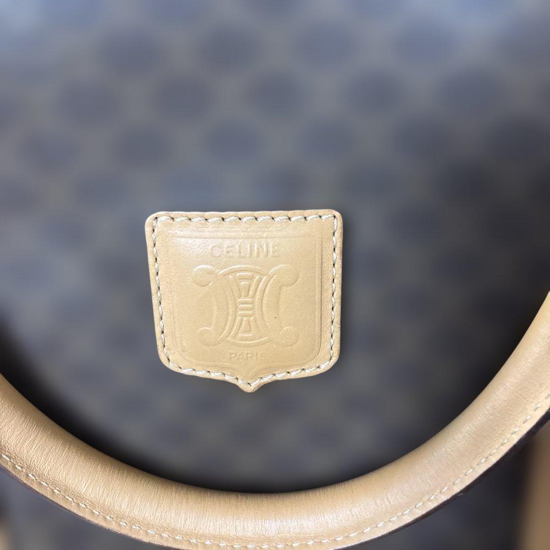 美品 CELINE セリーヌ パリス ビジネスバッグ レザー ブラウンイタリア製