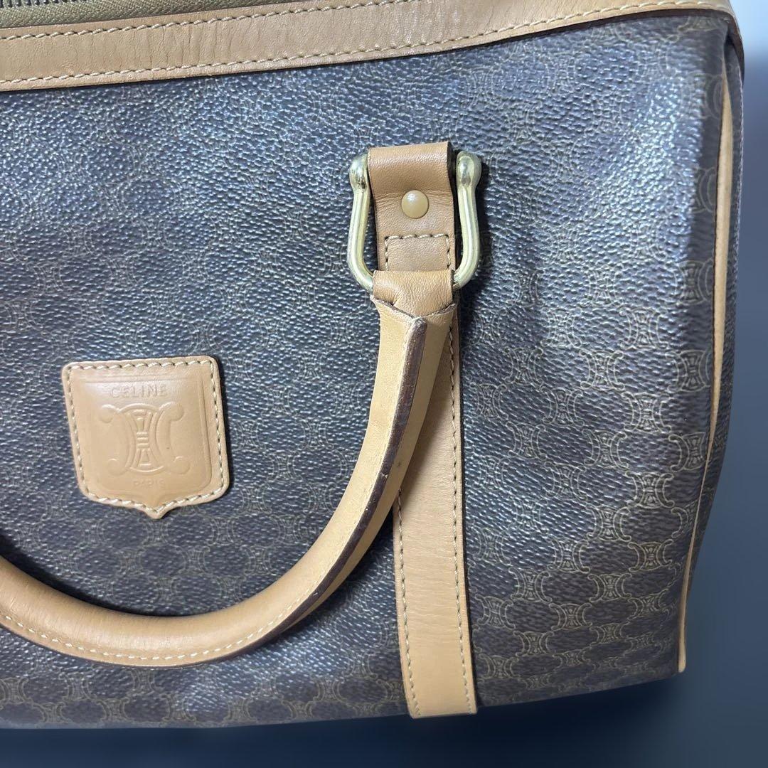 美品 CELINE セリーヌ パリス ビジネスバッグ レザー ブラウンイタリア製