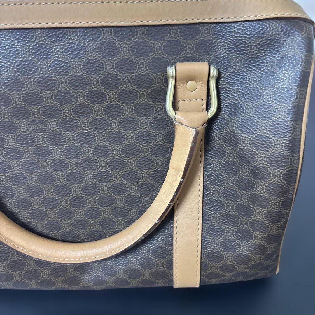 美品 CELINE セリーヌ パリス ビジネスバッグ レザー ブラウンイタリア製