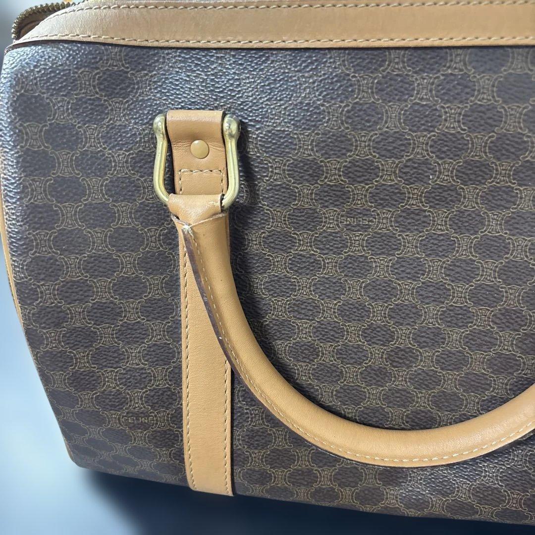 美品 CELINE セリーヌ パリス ビジネスバッグ レザー ブラウンイタリア製