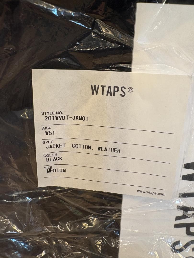【新品・未着用】WTAPS 名作 201WVDT ジャケット モッズコート M