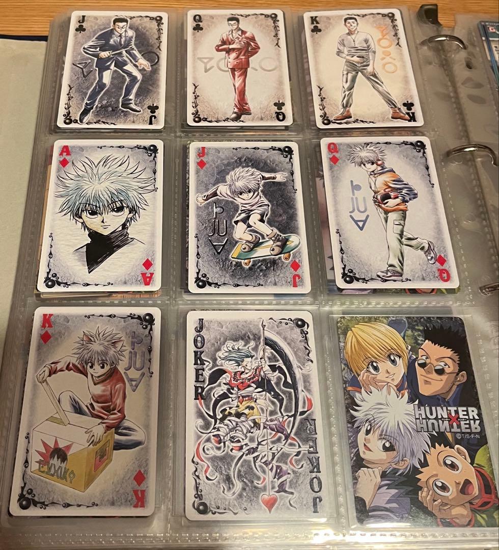 HUNTER×HUNTER 旧　トランプ　絵柄カードのみ17枚