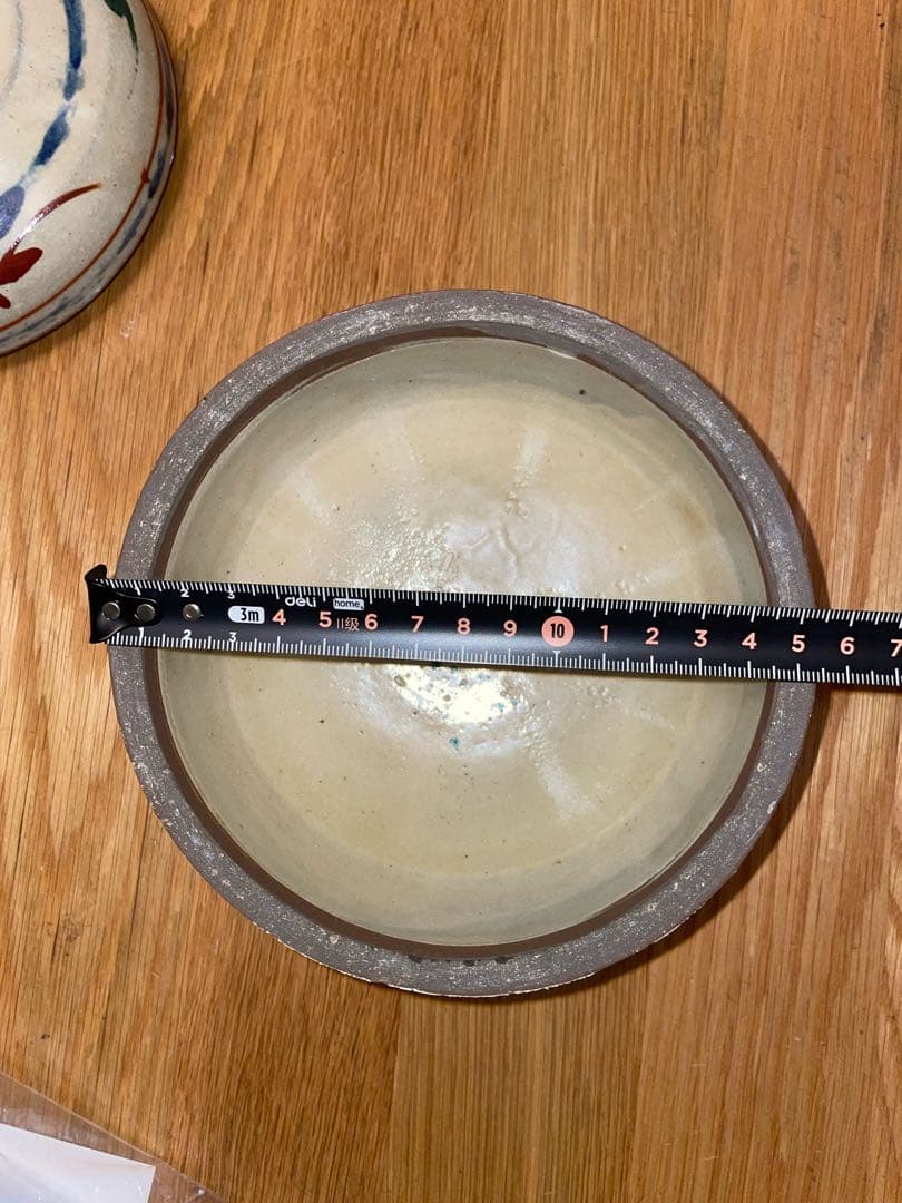 壺屋焼　やちむん　赤絵　タラフー　蓋物　浜田庄司　金城次郎　民藝