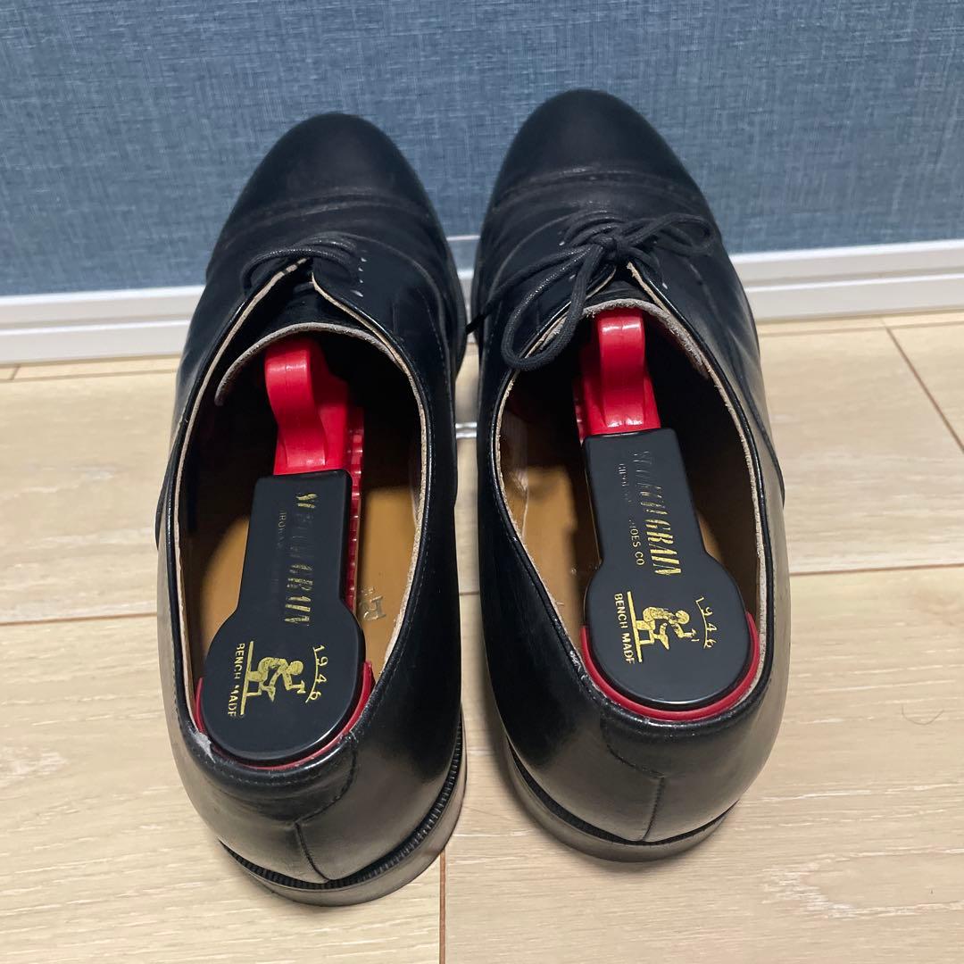 【美品】REGAL リーガル ビジネスシューズ ストレートチップ 25.5cm