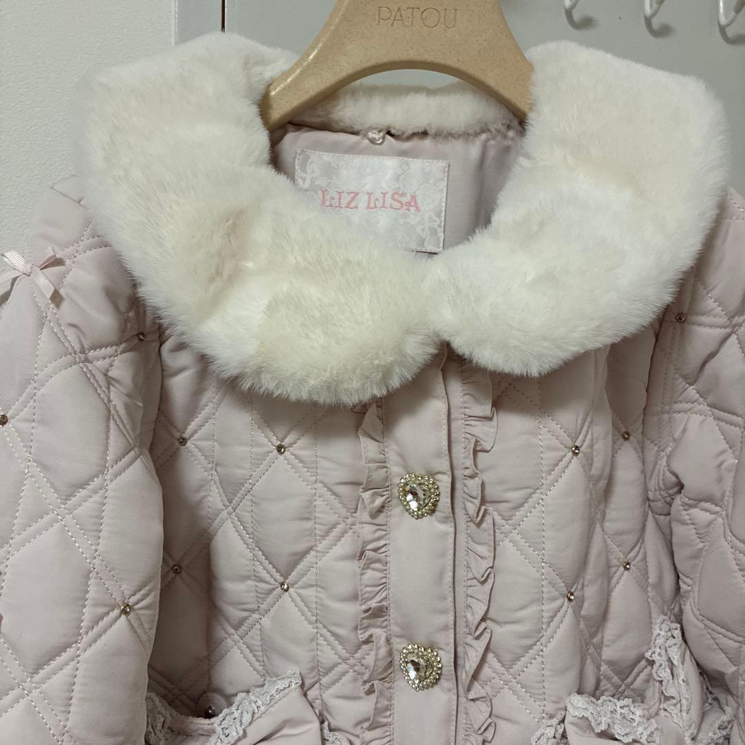 リズリサ LIZ LISA キルティングショートブルゾン　ピンク　完売　姫系