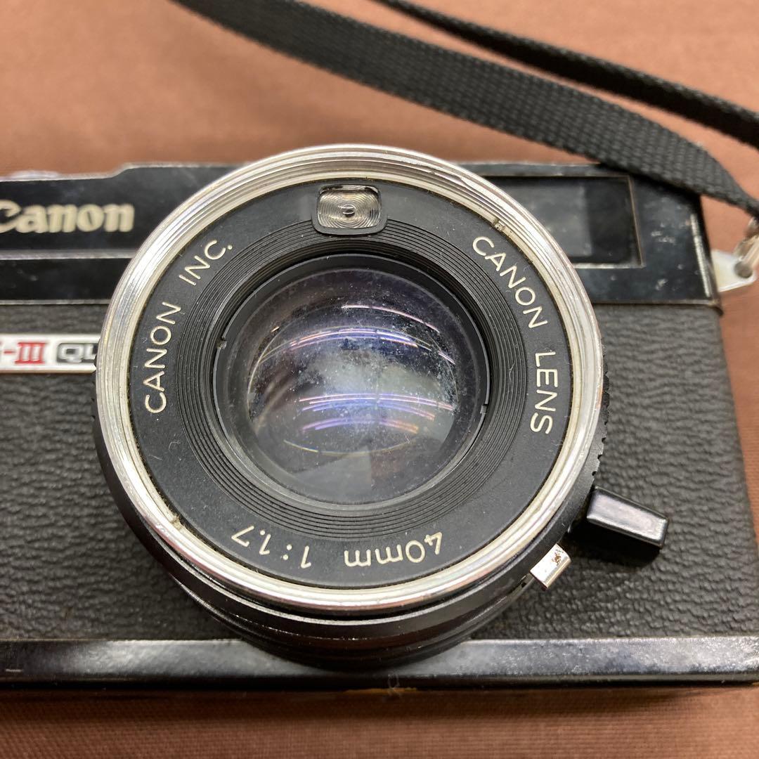 ジャンク[希少ブラック] Canon G-III QL フィルムカメラ