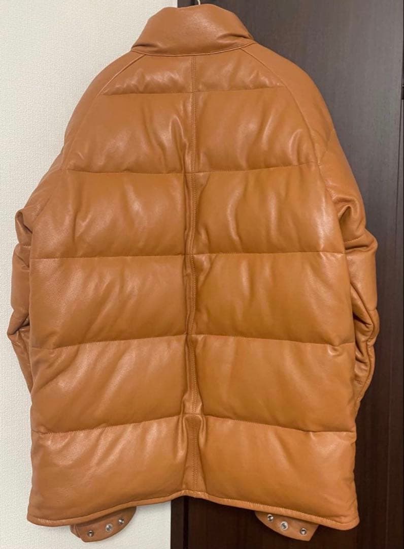 APE シープスキンレザーダウンジャケット　HERO キムタク着　エイプ　初期