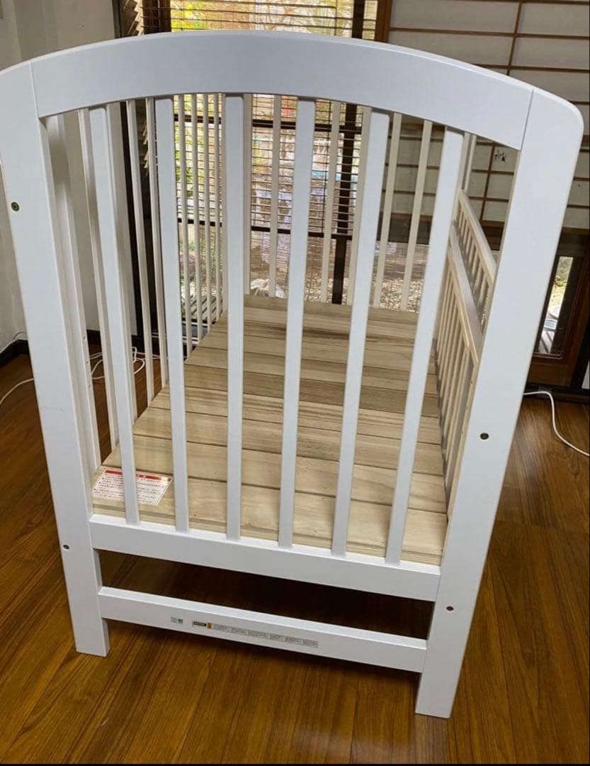 KATOJIカトージベビーベッド　アーチ　ハイポジションタイプ　レギュラーサイズ